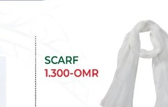 White School Scarf